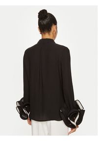 Elisabetta Franchi Koszula CA-T9-647E2-V490 Czarny Regular Fit. Kolor: czarny. Materiał: wiskoza #7