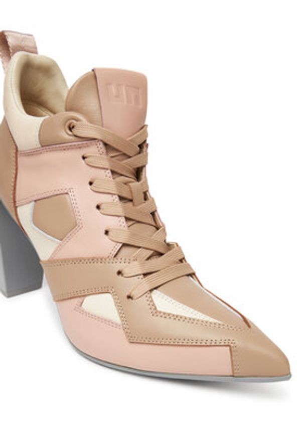 United Nude Półbuty Gem Sneaker Hi 1096386116 Beżowy. Kolor: beżowy. Materiał: skóra