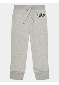 GAP - Gap Spodnie dresowe 633913-04 Szary Regular Fit. Kolor: szary. Materiał: bawełna #1