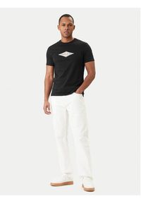 Guess Jeans T-Shirt M6GIB4 K8HM0 Czarny Slim Fit. Kolor: czarny. Materiał: bawełna #2