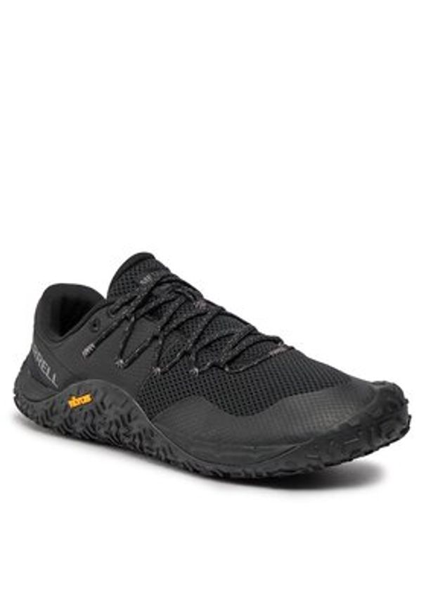 Merrell Buty do biegania Trail Glove 7 J037151 Czarny. Kolor: czarny. Materiał: materiał