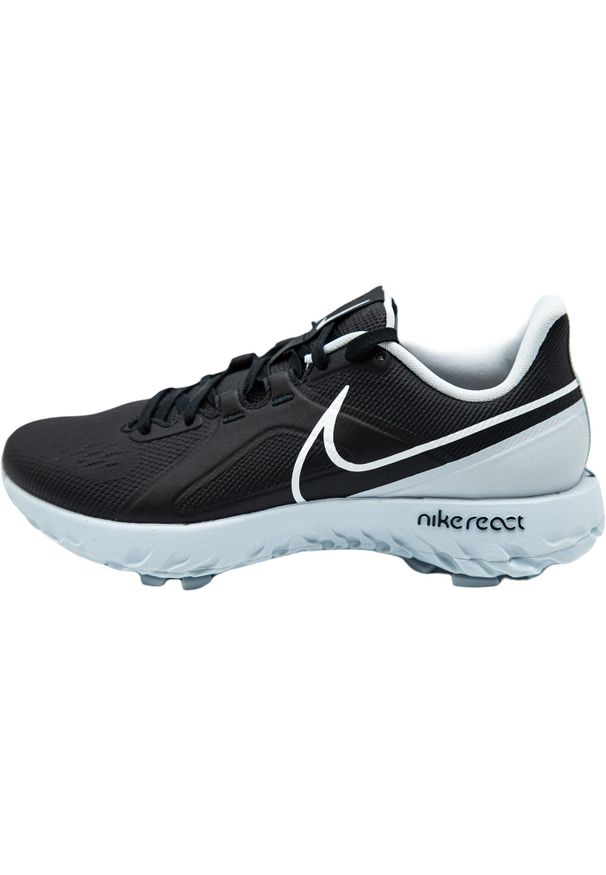 Buty do golfa unisex Nike React Infinity Pro. Kolor: czarny. Materiał: materiał. Sport: golf