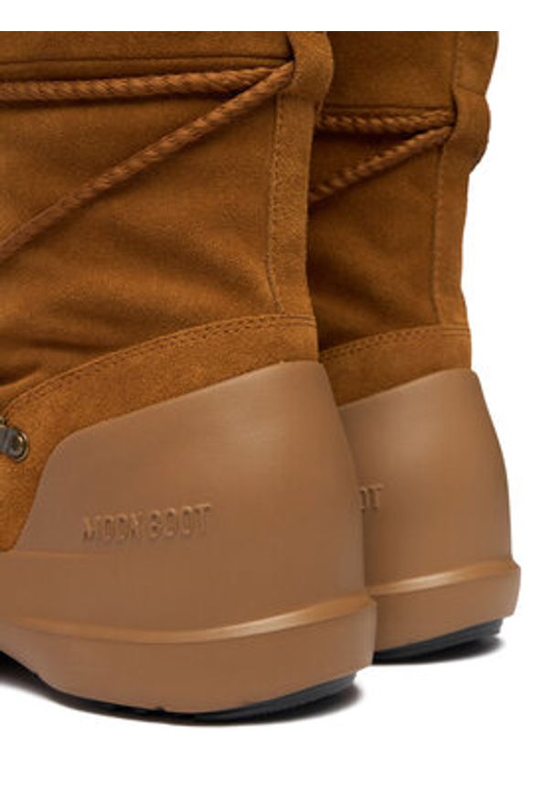 Moon Boot Śniegowce Mb Luna Boot Extra 80D2480200 Brązowy. Kolor: brązowy. Materiał: zamsz, skóra