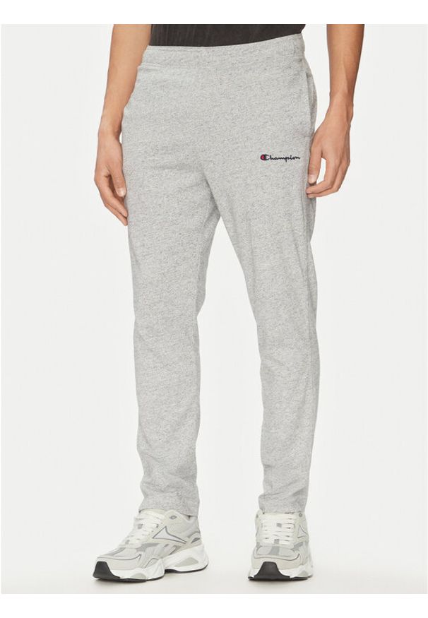 Champion Spodnie dresowe 220305 Szary Standard Fit. Kolor: szary. Materiał: bawełna, syntetyk