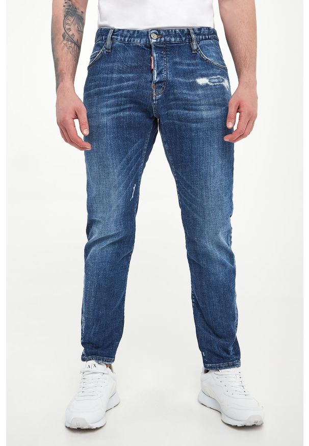 Jeansy męskie Slim Twst DSQUARED2