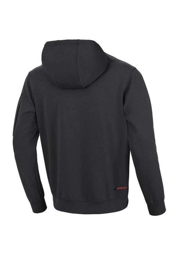 PITBULL - Bluza męska Pitbull z kapturem Explorer. Typ kołnierza: kaptur. Kolor: szary