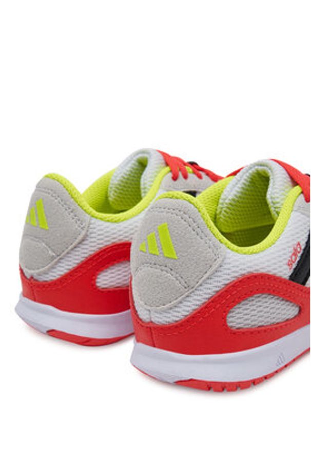 Adidas - adidas Buty do piłki nożnej Super Sala Competition III Indoor JP5435 Biały. Kolor: biały. Materiał: materiał