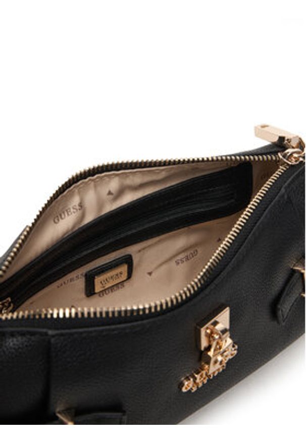 Guess Torebka Yesba Mini HWBG78 33720 Czarny. Kolor: czarny. Materiał: skórzane
