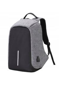 Plecak Retoo PLECAK MIEJSKI ANTYKRADZIEŻOWY WODOODPORNY POEJMNY NA LAPTOPA Z PORTEM USB #1
