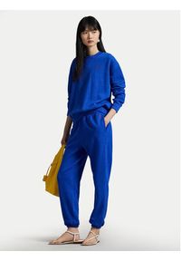 Polo Ralph Lauren Spodnie dresowe 211971700006 Niebieski Tapered Fit. Kolor: niebieski. Materiał: bawełna #2