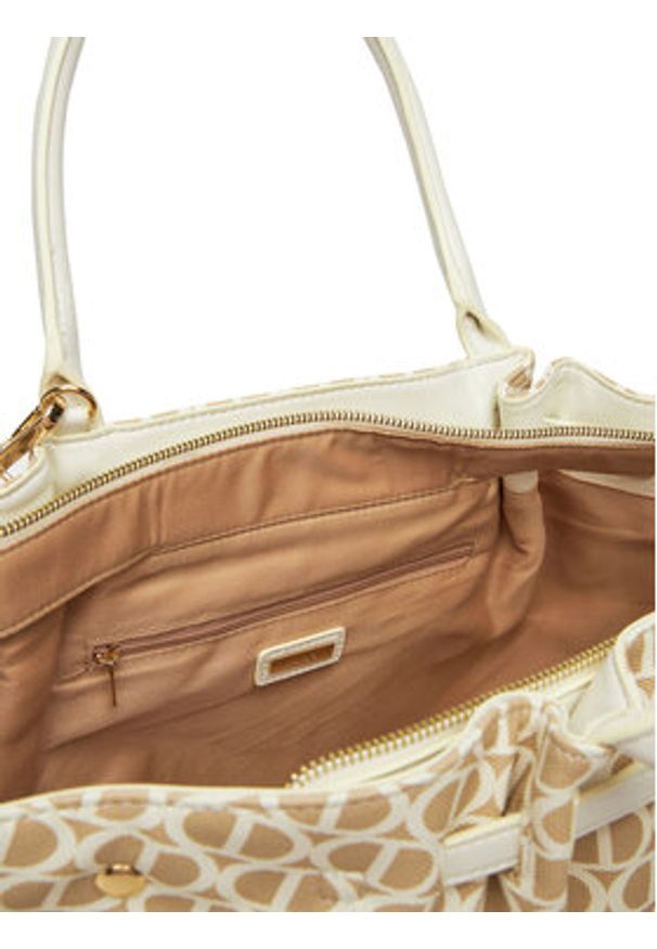 Aldo Torebka Marseilla 13933834 Écru. Materiał: skórzane