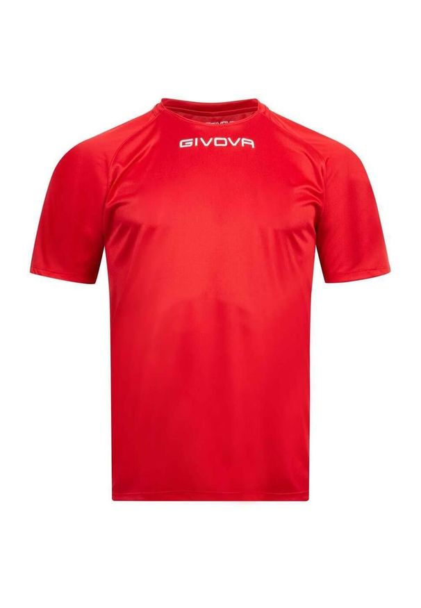 Givova - T-shirt Męski Capo. Kolor: czerwony