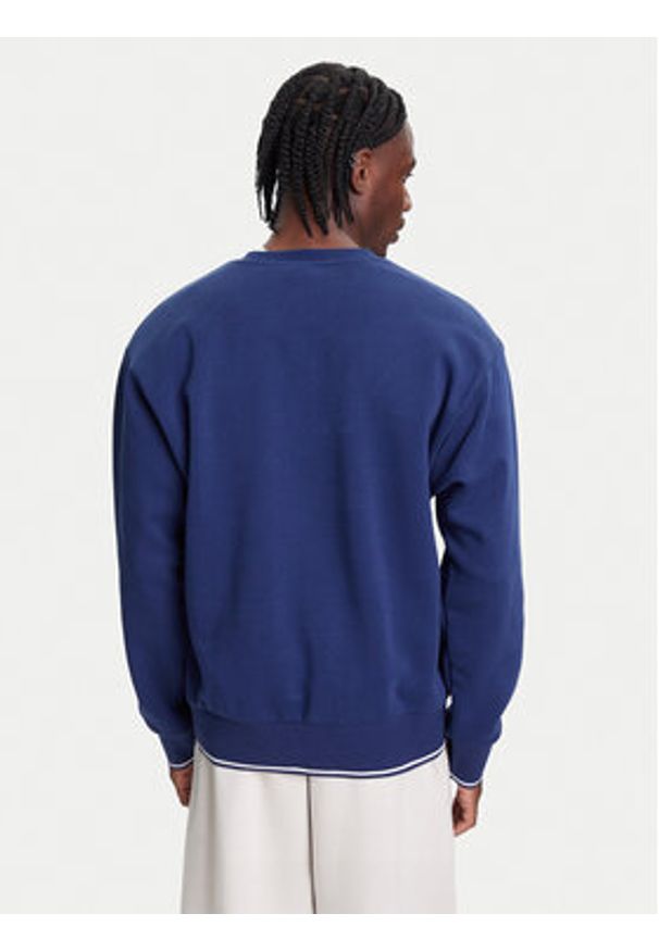 Adidas - adidas Bluza Collegiate JM1734 Niebieski Regular Fit. Kolor: niebieski. Materiał: bawełna