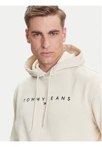 Tommy Jeans Bluza DM0DM20746 Beżowy Regular Fit. Kolor: beżowy. Materiał: bawełna #5