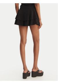 Juicy Couture Spódnica mini Smocked Terry JCGGS126006 Czarny Regular Fit. Kolor: czarny. Materiał: bawełna #4