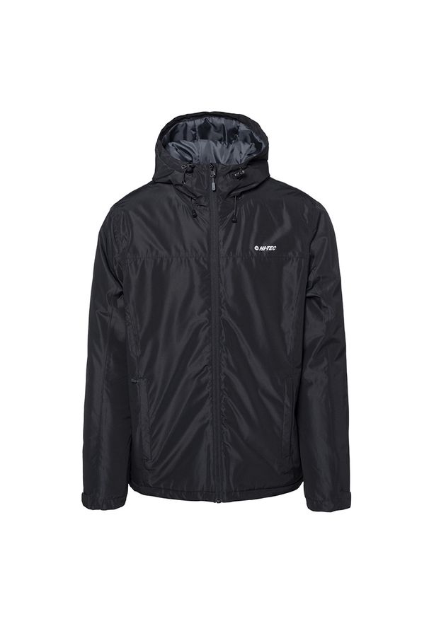 Hi-tec - Kurtka narciarska męska Hi-Tec Makito II - czarna, Rozmiar XL. Kolor: czarny. Materiał: poliester, materiał. Sezon: zima. Sport: narciarstwo