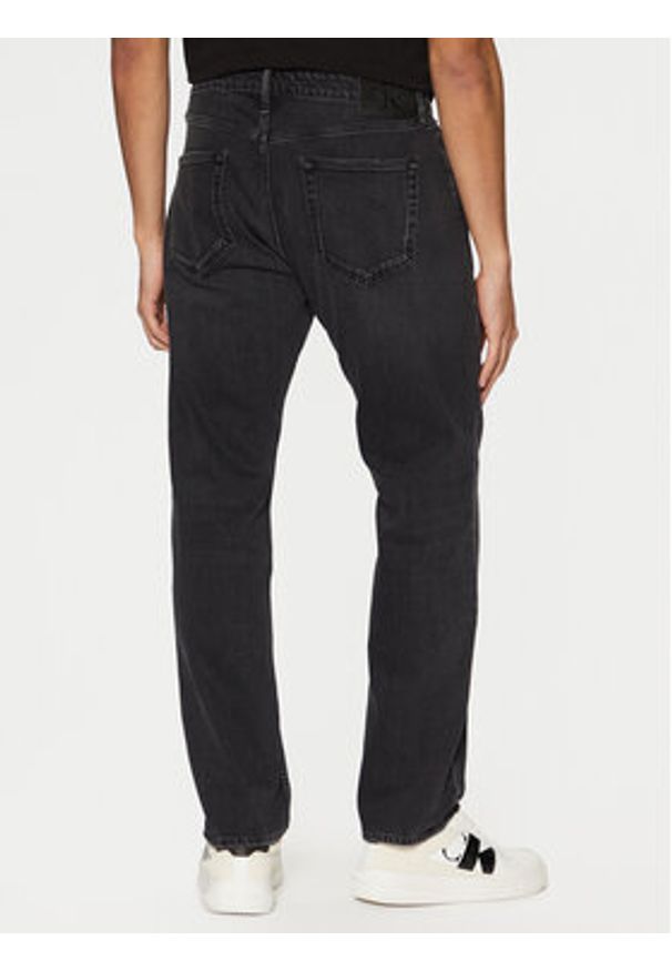 Calvin Klein Jeans Jeansy J30J327206 Czarny Straight Fit. Kolor: czarny
