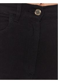 Elisabetta Franchi Jeansy PJ-89S-31E2-V250 Czarny Flare Fit. Kolor: czarny
