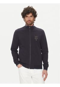 Aeronautica Militare Bluza 251FE1756F459 Granatowy Regular Fit. Kolor: niebieski. Materiał: bawełna