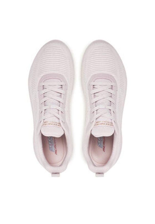 skechers - Skechers Sneakersy Bobs B Flex Hi-Flying Hi 117385/LIL Fioletowy. Kolor: fioletowy. Materiał: materiał