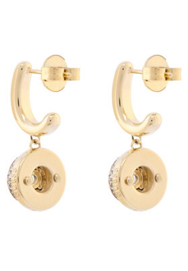 Guess Kolczyki JUBE05 558JW Złoty. Materiał: metalowe. Kolor: złoty