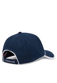 Tommy Jeans Czapka z daszkiem Cool Summer AW0AW17315 Granatowy. Kolor: niebieski. Materiał: materiał, bawełna