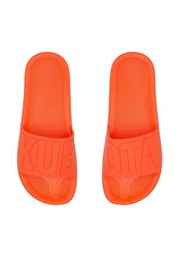Kubota Klapki Basenowe Basic 2.0 Plain. Kolor: pomarańczowy. Styl: sportowy. Sport: pływanie