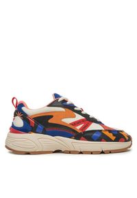 HOFF Sneakersy Oggian 12511007 Kolorowy. Materiał: skóra, zamsz. Wzór: kolorowy