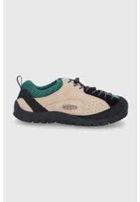 keen - Keen Buty męskie kolor beżowy. Nosek buta: okrągły. Zapięcie: sznurówki. Kolor: beżowy. Materiał: guma #1