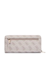 Guess Duży Portfel Damski Laurel II Slg SWSG74 59146 Beżowy. Kolor: beżowy. Materiał: skóra