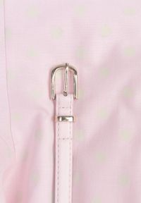 Born2be - Różowa Bawełniano-Wiskozowa Sukienka Retro w Groszki o Rozkloszowanym Kroju Eviphaia. Okazja: na co dzień. Kolor: różowy. Materiał: wiskoza, bawełna. Wzór: grochy. Typ sukienki: rozkloszowane. Styl: retro #7