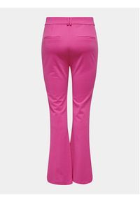 only - ONLY Spodnie materiałowe Peach 15298660 Różowy Flared Fit. Kolor: różowy. Materiał: syntetyk