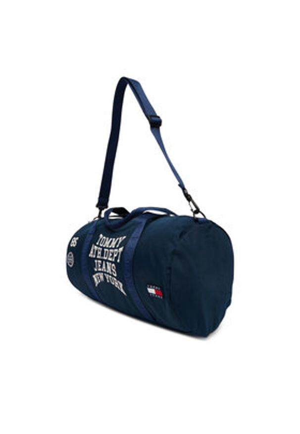 Tommy Jeans Torba Tjm Multi Graphic Duffle AM0AM13705 Granatowy. Kolor: niebieski. Materiał: materiał
