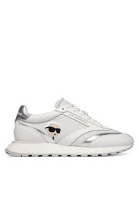 Karl Lagerfeld - KARL LAGERFELD Sneakersy Kairo KL61130N Biały. Kolor: biały. Materiał: skóra #1