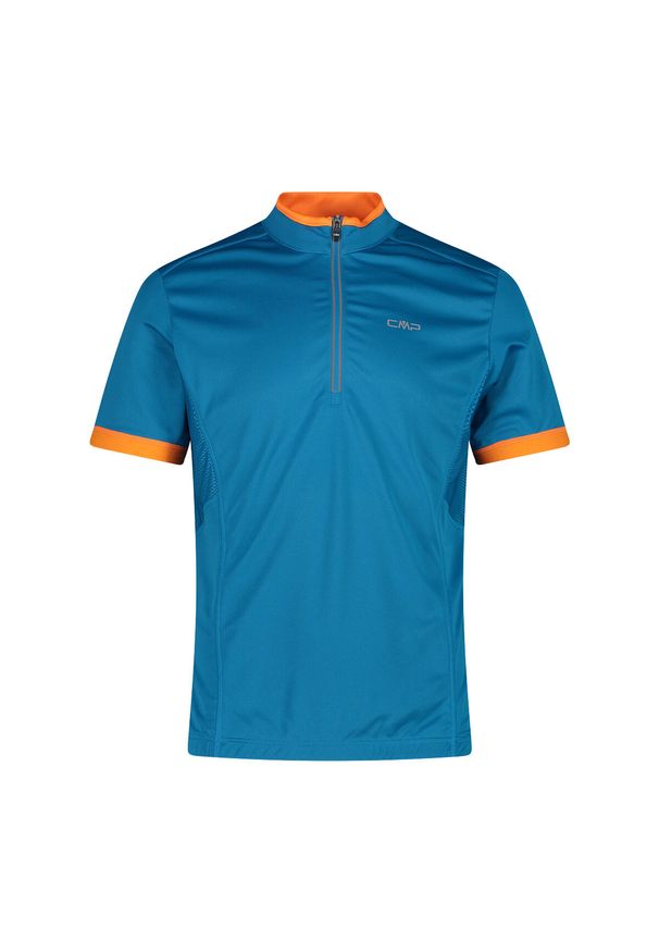 Jersey CMP. Kolor: niebieski. Materiał: jersey. Sport: kolarstwo