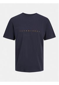 Jack & Jones T-Shirt Star 12234746 Granatowy Relaxed Fit. Kolor: niebieski. Materiał: bawełna #7