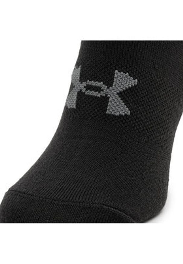 Under Armour Skarpety krótkie Ua Essential No Show 1370542-001 Czarny. Kolor: czarny. Materiał: materiał