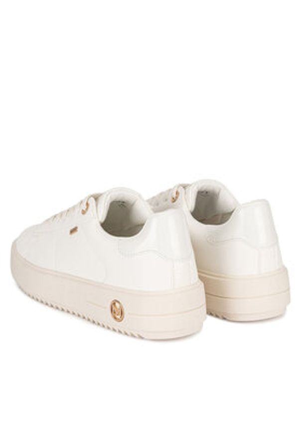 MEXX Sneakersy MI001010043W Biały. Kolor: biały. Materiał: skóra