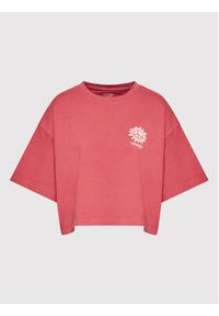 Wrangler T-Shirt W7S2GFXGH 112146437 Czerwony Boxy Fit. Kolor: czerwony. Materiał: bawełna #4