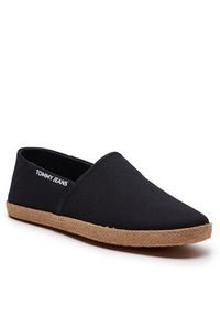 Tommy Jeans Espadryle Tjm Espadrille Street EM0EM01386 Czarny. Kolor: czarny. Materiał: materiał. Styl: street #3