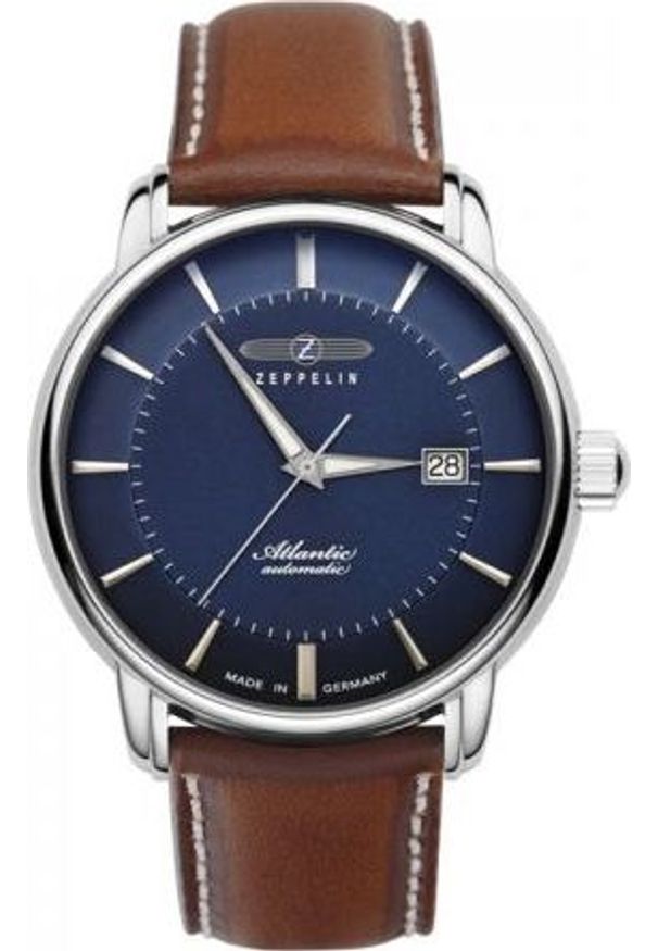 Zegarek Zeppelin męski Atlantic 8452-3 Automatik granatowy. Kolor: niebieski