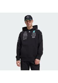 Adidas - Bluza Z Kapturem Mercedes - Amg Petronas Formula One Team. Typ kołnierza: kaptur. Kolor: biały, czarny, wielokolorowy