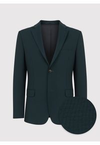 Pako Lorente - PAKO LORENTE – Wełniana zielona marynarka garniturowa. Kolor: zielony. Materiał: wełna. Styl: elegancki #7