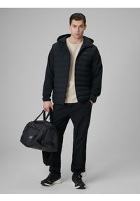4f - 4F Kurtka z wypełnieniem syntetycznym męska - czarna XL. Okazja: na co dzień. Kolor: czarny. Materiał: syntetyk. Styl: casual #2