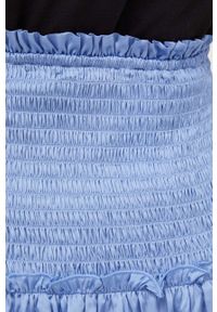 MAX&Co. spódnica kolor niebieski mini ołówkowa. Stan: podwyższony. Kolor: niebieski #2