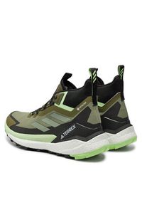 Adidas - adidas Trekkingi Terrex Free Hiker GORE-TEX Hiking 2.0 IE5127 Zielony. Kolor: zielony. Technologia: Gore-Tex. Model: Adidas Terrex. Sport: turystyka piesza