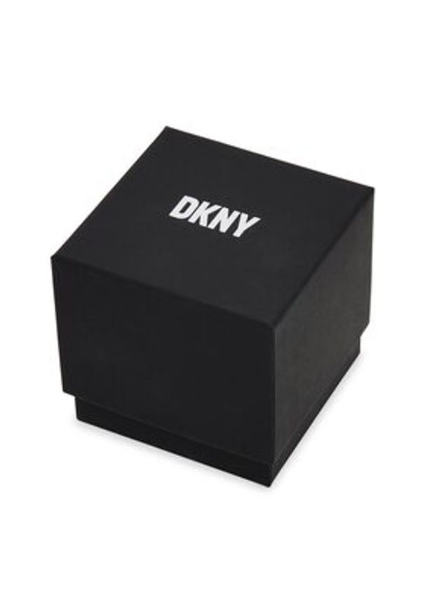 DKNY Zegarek Sasha NY6654SET Różowe złoto. Kolor: wielokolorowy, różowy, złoty