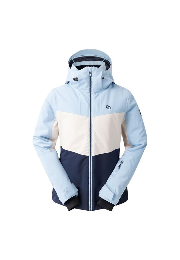 DARE 2B - Wodoodporna Kurtka Narciarska Iced Dla Kobiet. Kolor: turkusowy, niebieski, wielokolorowy. Sezon: zima. Sport: narciarstwo