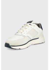 GANT - Gant sneakersy Beeker kolor biały. Nosek buta: okrągły. Zapięcie: sznurówki. Kolor: biały. Materiał: włókno, guma, materiał