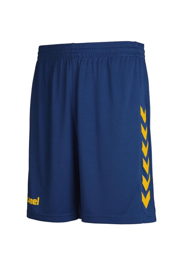 Spodenki sportowe męskie Hummel Core Poly Shorts. Kolor: niebieski